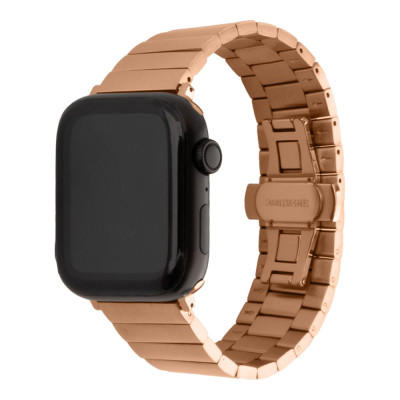 Ремешок No Brand Metal Link Apple Watch 49/Apple Watch 45/Apple Watch 44/Apple Watch 42mm Rose Gold (37192_3610702)