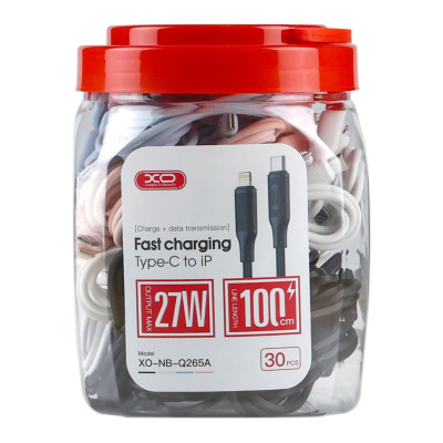 Кабель синхронизации XO Q265A Type-C to Lightning PD27W 30 шт Разноцветный (37605_3663531) Кабель синхронизации XO Q265A Type-C to Lightning PD27W 30 шт Разноцветный (37605_3663531)