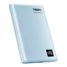 УМБ Power Bank Yoki YK-MPE515 Elegance 5000 mAh PD/QC3 20W Qi2/15W Blue (36304_3607273)