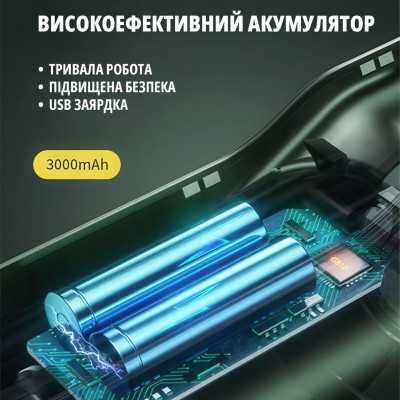 Пилосос автомобільний No Brand 0.5 л 5 В Зелений (AVTPUL-1352) Пилосос автомобільний No Brand 0.5 л 5 В Зелений (AVTPUL-1352)