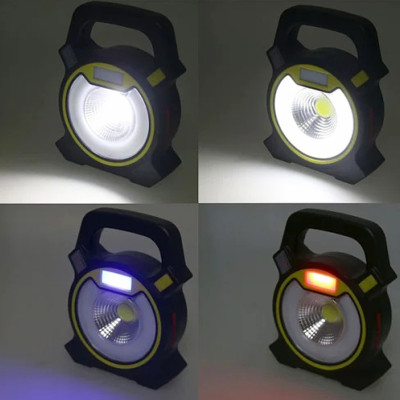 Лампа кемпінгова No Brand Power Bank COB LED Жовтий (COBWRK-YLW-0238) Лампа кемпінгова No Brand Power Bank COB LED Жовтий (COBWRK-YLW-0238)