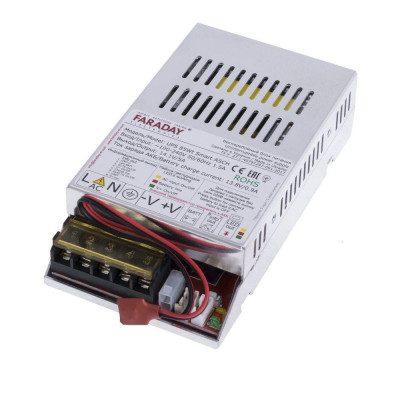 Безперебійний блок живлення FARADAY Electronics 85W UPS Smart ASCH ALU 12V Сірий (12141)