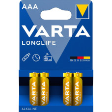 Батарейка Varta LONGLIFE AAA BLI Alkaline 4 шт (4008496525072)