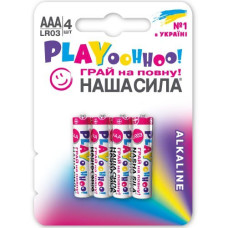 Батарейка НАША СИЛА PLAY AAA LR03 4 шт (6922363163113)