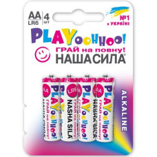 Батарейка НАША СИЛА PLAY AA LR6 4 шт (6922363163106)
