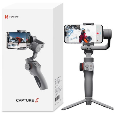 Стедікам Funsnap Capture 5 Combo 2 х 2600 мАг Сірий (2243) Стедікам Funsnap Capture 5 Combo 2 х 2600 мАг Сірий (2243)