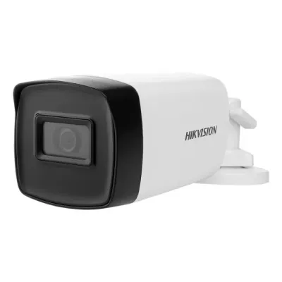 Turbo HD відеокамера Hikvision DS-2CE17H0T-IT5F (С) 3.6мм 5 Мп Білий (12166) Turbo HD відеокамера Hikvision DS-2CE17H0T-IT5F (С) 3.6мм 5 Мп Білий (12166)
