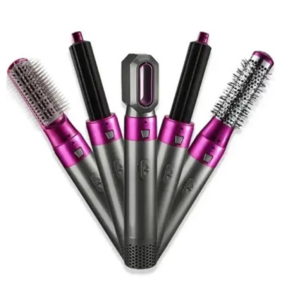 Фен-мультистайлер для укладання волосся No Brand Hot AIR Styler Рожевий (1771627973) Фен-мультистайлер для укладання волосся No Brand Hot AIR Styler Рожевий (1771627973)