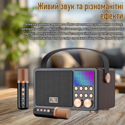 Портативная караоке-система Inspire YS-311 Wood Портативная караоке-система Inspire YS-311 Wood