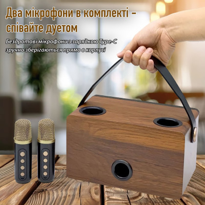 Портативная караоке-система Inspire YS-311 Wood Портативная караоке-система Inspire YS-311 Wood