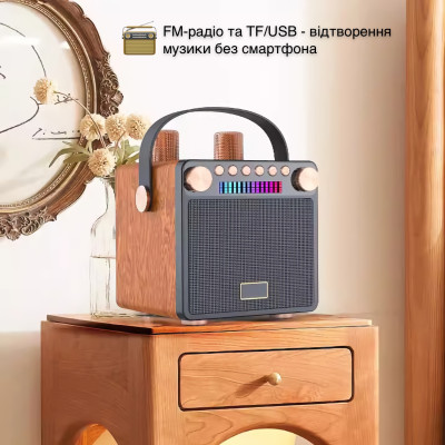 Портативная караоке-система Inspire YS-601 Wood Портативная караоке-система Inspire YS-601 Wood