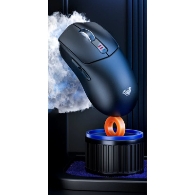 Мышь беспроводная игровая Aula SC580 PAW3325 12000 DPI 2,4G Bluetooth Black Мышь беспроводная игровая Aula SC580 PAW3325 12000 DPI 2,4G Bluetooth Black