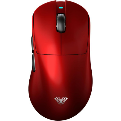 Миша бездротова ігрова AULA SC900 Pro PixArt PAW3395 8K 26000 DPI 2,4G Bluetooth Wired Red