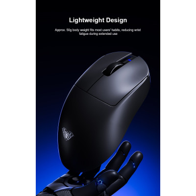 Мышь беспроводная игровая Aula SC900 SE PixArt PAW3395 1K 26000 DPI 2,4G Bluetooth Wired Black Мышь беспроводная игровая Aula SC900 SE PixArt PAW3395 1K 26000 DPI 2,4G Bluetooth Wired Black