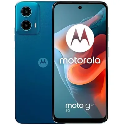 Смартфон Motorola Moto G34 8/128GB Ice Blue (2776825040)