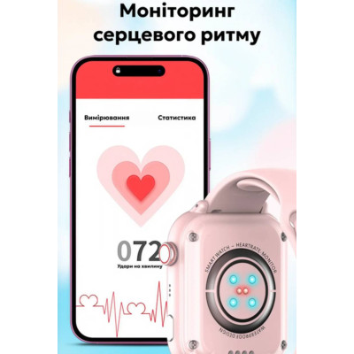 Розумний годинник Wonlex KT37 8GB Pink (SBWKT37P) Розумний годинник Wonlex KT37 8GB Pink (SBWKT37P)