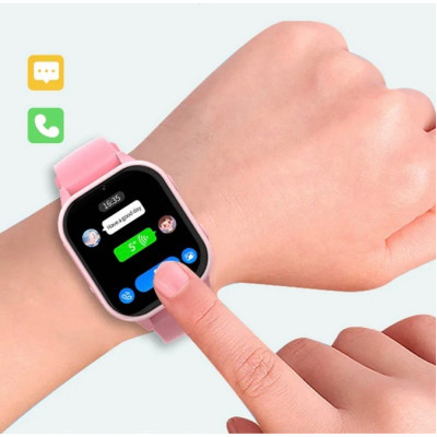 Розумний годинник Wonlex KT19 Pro Max 8GB Pink (SBWKTPM8P) Розумний годинник Wonlex KT19 Pro Max 8GB Pink (SBWKTPM8P)