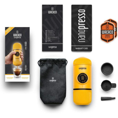 Эспрессо-кофеварка Wacaco Nanopresso 80 мл Желтый (2772169432) Эспрессо-кофеварка Wacaco Nanopresso 80 мл Желтый (2772169432)