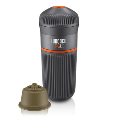Набор аксессуаров DG Kit для кофеварки Wacaco Nanopresso чашка и адаптер для капсул 140 мл Черный (2772954010)