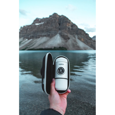 Эспрессо-кофеварка Wacaco Nanopresso 18 бар 80 мл Бело-черный (2772983584) Эспрессо-кофеварка Wacaco Nanopresso 18 бар 80 мл Бело-черный (2772983584)