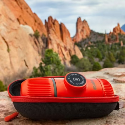 Эспрессо-кофеварка Wacaco Nanopresso 18 бар 80 мл Черно-красный (2772991930) Эспрессо-кофеварка Wacaco Nanopresso 18 бар 80 мл Черно-красный (2772991930)
