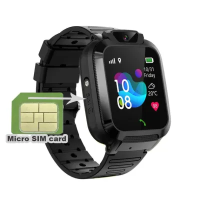Смарт-годинник Smart Watch Q20 GPS SIM Black (18580-hbr) Смарт-годинник Smart Watch Q20 GPS SIM Black (18580-hbr)