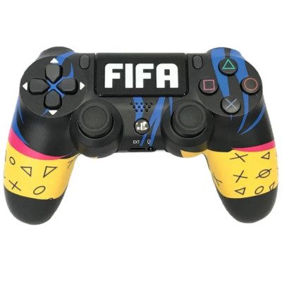 Игровой контроллер беспроводной Double Motor Vibration 4 Wireless Controller PS4/PC FIFA (2104618740)