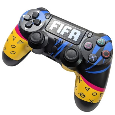 Игровой контроллер беспроводной Double Motor Vibration 4 Wireless Controller PS4/PC FIFA (2104618740) Игровой контроллер беспроводной Double Motor Vibration 4 Wireless Controller PS4/PC FIFA (2104618740)