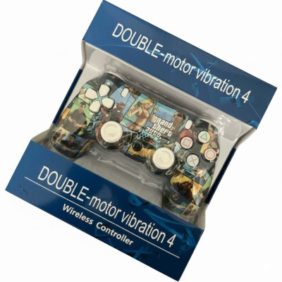 Игровой контроллер беспроводной Double Motor Vibration 4 Wireless Controller PS4/PC Grand theft Auto (2104618743) Игровой контроллер беспроводной Double Motor Vibration 4 Wireless Controller PS4/PC Grand theft Auto (2104618743)