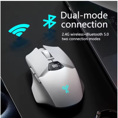 Миша No Brand SX01 600 мАг Bluetooth Білий (SH0000372) Миша No Brand SX01 600 мАг Bluetooth Білий (SH0000372)