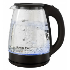 Електричний чайник No Brand Slivers Criest SC-168GK 2 л Чорний (2104618751)