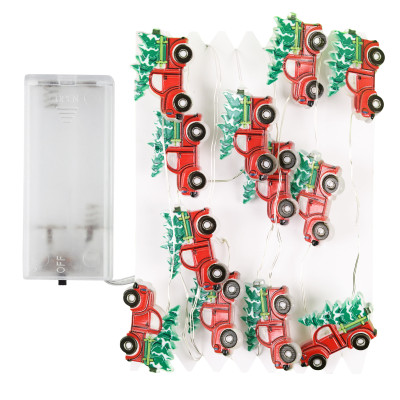 Электрогирлянда YES! Fun Авто Санты 20 LED 2.2 м Тепло-белый (801207)
