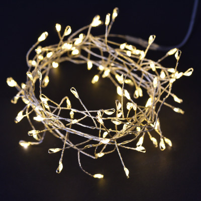 Электрогирлянда YES! Fun Кластер 100 LED 2.2 м Тепло-белый (801204) Электрогирлянда YES! Fun Кластер 100 LED 2.2 м Тепло-белый (801204)