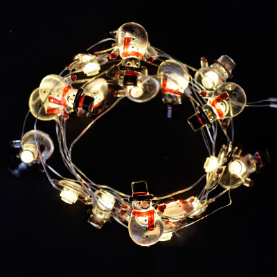 Електрогірлянда YES! Fun Сніговики 20 LED 2.2 м Тепло-білий (801213) Електрогірлянда YES! Fun Сніговики 20 LED 2.2 м Тепло-білий (801213)