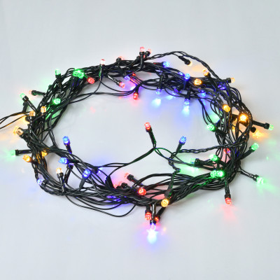 Электрогирлянда YES! Fun Бриллиант 8 мм 80 LED 8 м Разноцветный (975051)