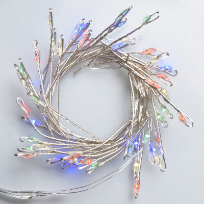 Электрогирлянда YES! Fun Кластер 50 LED 1 м Разноцветный (975019)