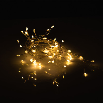 Электрогирлянда YES! Fun Кластер 50 LED 1 м Тепло-белый (975017) Электрогирлянда YES! Fun Кластер 50 LED 1 м Тепло-белый (975017)