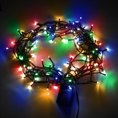 Электрогирлянда YES! Fun Нить 120 LED 8.4 м Разноцветный (974848) Электрогирлянда YES! Fun Нить 120 LED 8.4 м Разноцветный (974848)