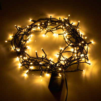 Электрогирлянда YES! Fun Нить 120 LED 8.4 м Тепло-белый (974832) Электрогирлянда YES! Fun Нить 120 LED 8.4 м Тепло-белый (974832)