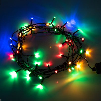 Электрогирлянда YES! Fun Нить 40 LED 4 м Разноцветный (975048) Электрогирлянда YES! Fun Нить 40 LED 4 м Разноцветный (975048)