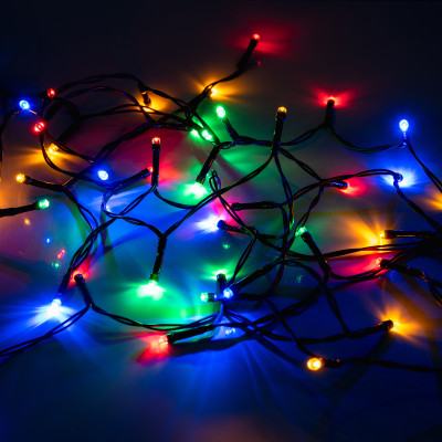 Электрогирлянда YES! Fun Нить 40 LED 4 м Разноцветный (975048) Электрогирлянда YES! Fun Нить 40 LED 4 м Разноцветный (975048)