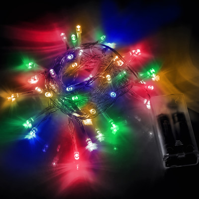 Электрогирлянда YES! Fun Нить 41 LED 2.8 м Разноцветный (975053)