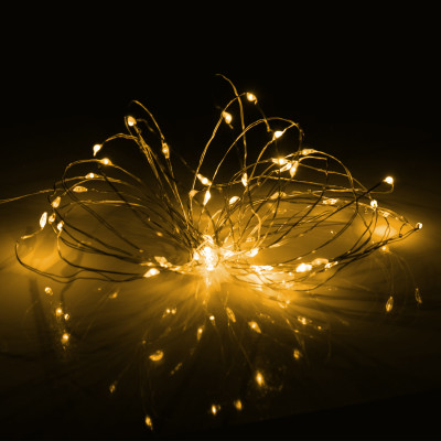 Электрогирлянда YES! Fun USB Нить 50 LED 5 м Тепло-белый (975040) Электрогирлянда YES! Fun USB Нить 50 LED 5 м Тепло-белый (975040)