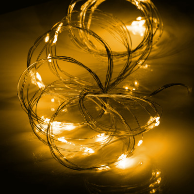 Електрогірлянда YES! Fun Пучок 50 LED 1 м Тепло-білий (975013) Електрогірлянда YES! Fun Пучок 50 LED 1 м Тепло-білий (975013)