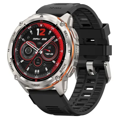 Тактические смарт-часы Kospet Tank T3 Ultra 2 GPS Silver (18654-hbr)