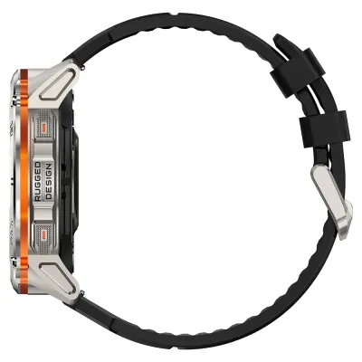 Тактические смарт-часы Kospet Tank T3 Ultra 2 GPS Silver (18654-hbr) Тактические смарт-часы Kospet Tank T3 Ultra 2 GPS Silver (18654-hbr)
