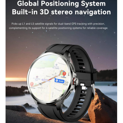 Смарт-часы Wonlex MT109 WI-FI GPS SIM Black (18677-hbr) Смарт-часы Wonlex MT109 WI-FI GPS SIM Black (18677-hbr)