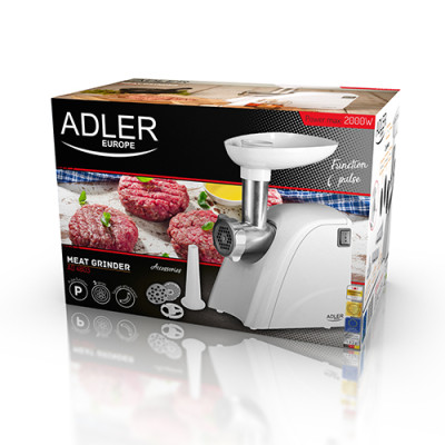 М'ясорубка Adler AD 4803 Білий (118119486) М'ясорубка Adler AD 4803 Білий (118119486)