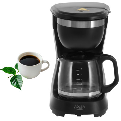 Кофеварка Adler AD 4381 Black (118467233) Кофеварка Adler AD 4381 Black (118467233)