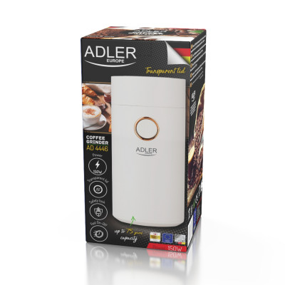 Кавомолка Adler AD 4446 White (118467273) Кавомолка Adler AD 4446 White (118467273)